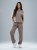 Bluza medyczna damska scrubs BASIC PRO MOKKA