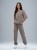 Spodnie medyczne damskie scrubs BASIC PRO MOKKA