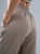 Spodnie medyczne damskie scrubs BASIC PRO MOKKA