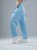 Spodnie medyczne damskie scrubs BASIC PRO SKY BLUE