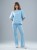 Bluza medyczna damska scrubs BASIC PRO SKY BLUE
