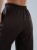 Spodnie medyczne damskie scrubs BASIC PRO CZEKOLADA