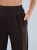 Spodnie medyczne damskie scrubs BASIC PRO CZEKOLADA