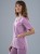 Bluza medyczna damska scrubs BASIC PARIS PINK