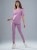 Bluza medyczna damska scrubs BASIC PARIS PINK