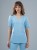 Bluza medyczna damska scrubs BASIC SKY BLUE
