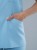 Bluza medyczna damska scrubs BASIC SKY BLUE