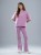 Bluza medyczna damska scrubs BASIC PRO PARIS PINK