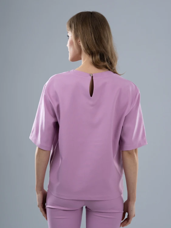 Bluza medyczna damska scrubs BASIC PRO PARIS PINK