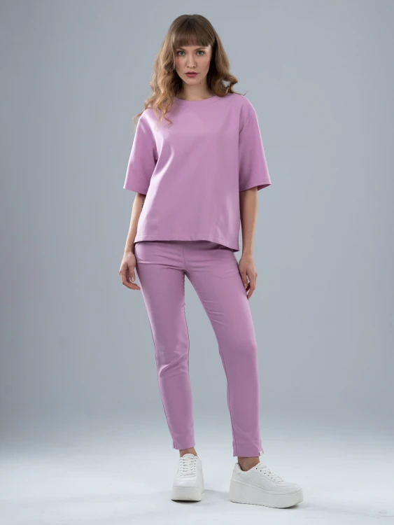 Bluza medyczna damska scrubs BASIC PRO PARIS PINK