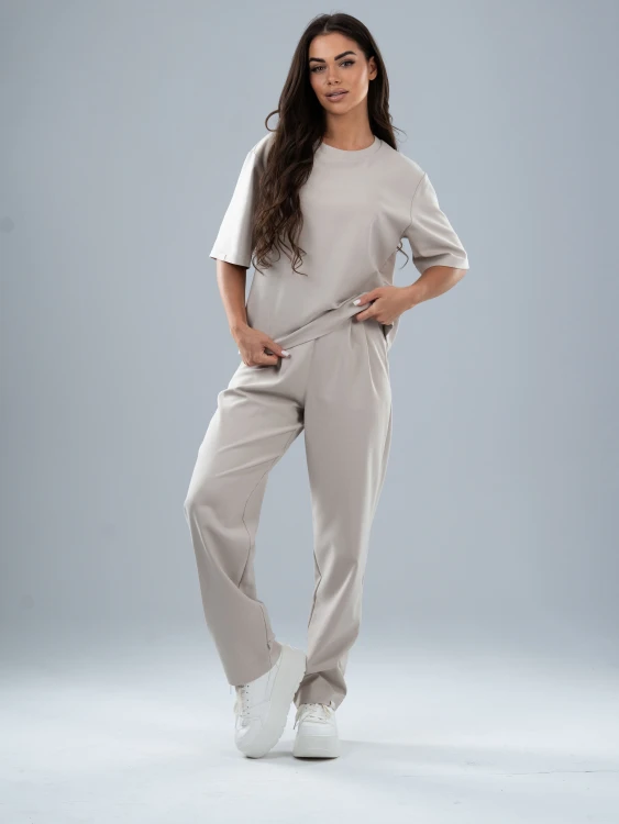 Spodnie medyczne damskie scrubs BASIC PRO COLD NUDE