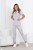 Spodnie medyczne damskie scrubs PROSTE MILKY GREY