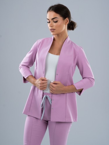 Fartuch medyczno-kosmetyczny CLASSY PARIS PINK krótki