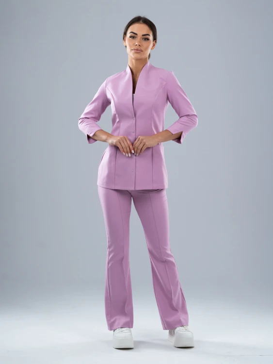 Fartuch medyczno-kosmetyczny CLASSY PARIS PINK krótki
