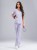 Bluza medyczna damska scrubs BASIC LILA