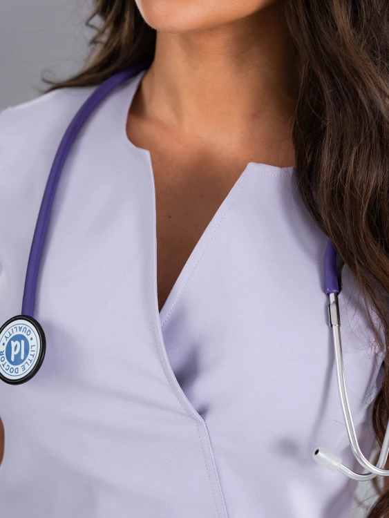 Bluza medyczna damska scrubs SLIM lila