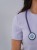 Bluza medyczna damska scrubs SLIM lila