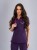 Bluza medyczna damska scrubs SLIM ŚLIWKA