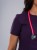 Bluza medyczna damska scrubs SLIM ŚLIWKA