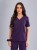 Bluza medyczna damska scrubs BASIC ŚLIWKA