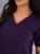 Bluza medyczna damska scrubs BASIC ŚLIWKA