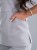 Bluza medyczna damska scrubs SLIM MILKY GREY