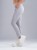 Spodnie medyczne damskie scrubs PROSTE MILKY GREY