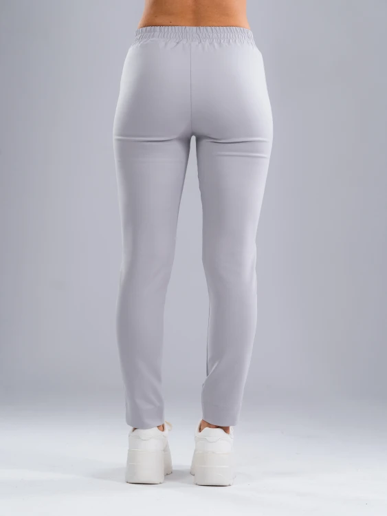 Spodnie medyczne damskie scrubs PROSTE MILKY GREY