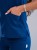 Bluza medyczna damska scrubs BASIC ROYAL BLUE
