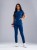 Bluza medyczna damska scrubs SLIM ROYAL BLUE