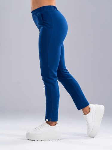 Spodnie medyczne damskie scrubs PROSTE ROYAL BLUE