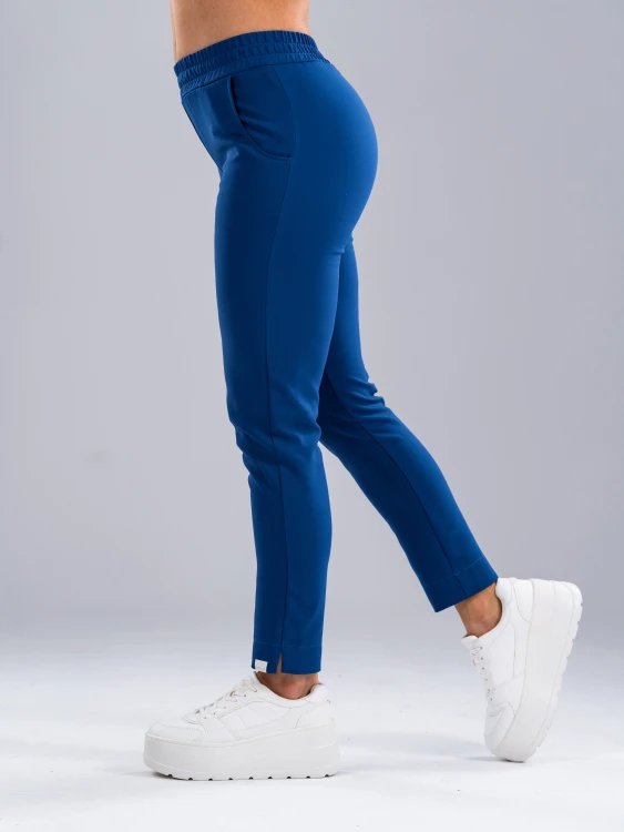 Spodnie medyczne damskie scrubs PROSTE ROYAL BLUE