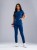 Spodnie medyczne damskie scrubs PROSTE ROYAL BLUE