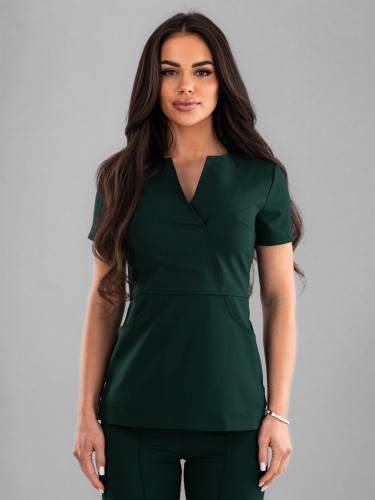 Bluza medyczna damska scrubs Slim Deep Ocean