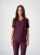 Bluza medyczna damska scrubs BASIC ŚLIWKA W CZEKOLADZIE