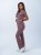 Bluza medyczna damska scrubs SLIM VINTAGE ROSE
