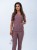 Bluza medyczna damska scrubs BASIC VINTAGE ROSE