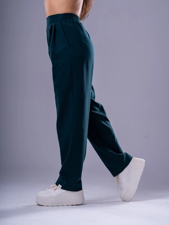 Spodnie medyczne damskie scrubs BASIC PRO DEEP OCEAN