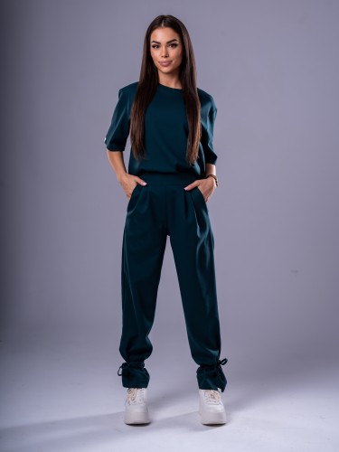 Bluza medyczna damska scrubs BASIC PRO DEEP OCEAN