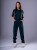 Bluza medyczna damska scrubs BASIC PRO DEEP OCEAN