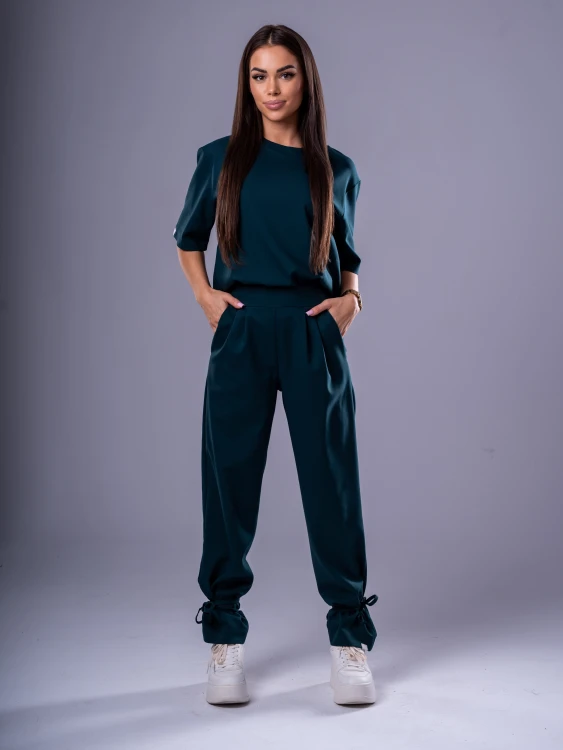 Bluza medyczna damska scrubs BASIC PRO DEEP OCEAN