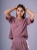 Spodnie medyczne damskie scrubs BASIC PRO VINTAGE ROSE