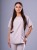 Bluza medyczna damska scrubs KIMONO COLD NUDE