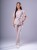 Bluza medyczna damska scrubs KIMONO COLD NUDE