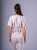 Bluza medyczna damska scrubs KIMONO COLD NUDE
