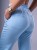 Spodnie medyczne damskie scrubs COMFY SKY BLUE