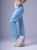 Spodnie medyczne damskie scrubs COMFY SKY BLUE