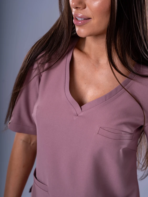 Bluza medyczna damska scrubs ACTIVE VINTAGE ROSE