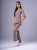 Bluza medyczna damska scrubs ACTIVE MOKKA