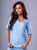 Bluza medyczna damska scrubs ACTIVE SKY BLUE